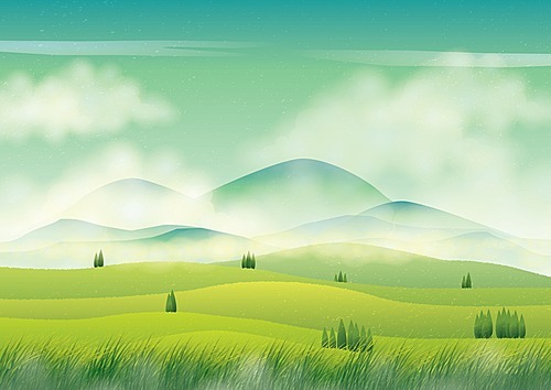 hills landscape