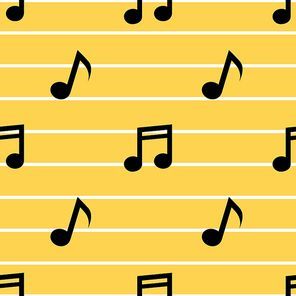 music notes with stripes on the background