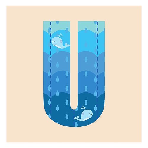 letter u