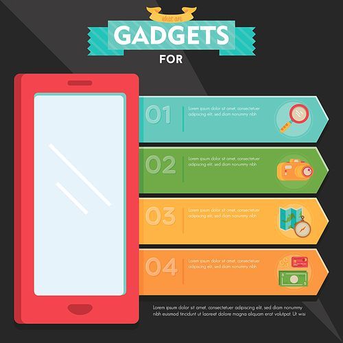gadgets infographic