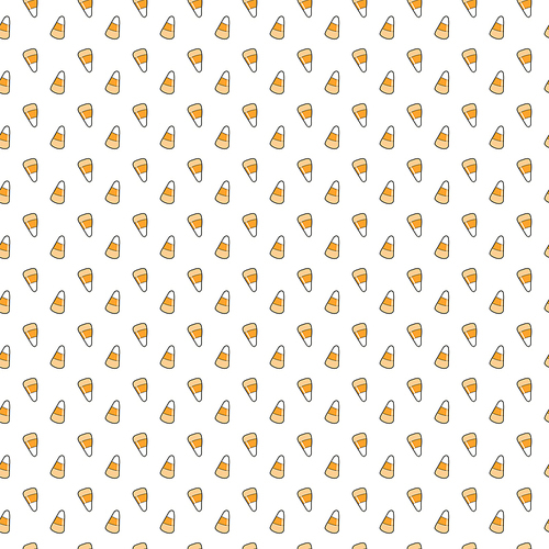 seamless repeat pattern with corn candy on white. hand drawn vector illustration. line drawing. design concept for  party, textile , wallpaper, wrapping paper.