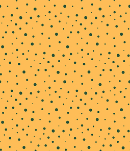 grains texture, small dots abstract seamless pattern, green on yellow background. hand drawn vector illustration. design concept dragon boat festival , packaging, wrapping paper. flat style.