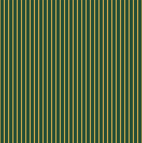 Thin vertical lines, stripes abstract geometric seamless pattern, digital texture, gold on green background. Vector illustration. Design concept for minimalist textile , packaging, wrapping paper