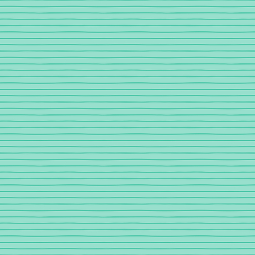 Thin horizontal stripes simple seamless geometric pattern, blue, mint green background. Hand drawn vector illustration. Line art. Design concept for kids fashion , textile, fabric, wallpaper