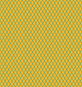 Thin diagonal crossing stripes, diamonds seamless geometric pattern, yellow, green background. Hand drawn vector illustration. Design concept kids fashion print, textile, fabric, wallpaper, package