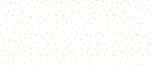 Pink, green, yellow polka dots seamless pattern, texture, on white background. Hand drawn vector illustration. Scandinavian style design. Concept for kids textile, fashion , wallpaper, package.