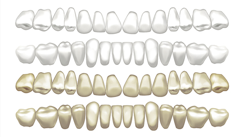 Teeth Whitening Vector. Teeth And Tooth Dental Concept. Healthcare. Realistic Isolated Illustration