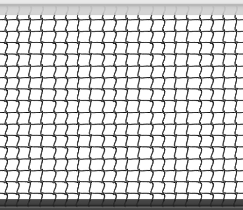 Tennis Net Horizontal Seamless Pattern Background. Vector