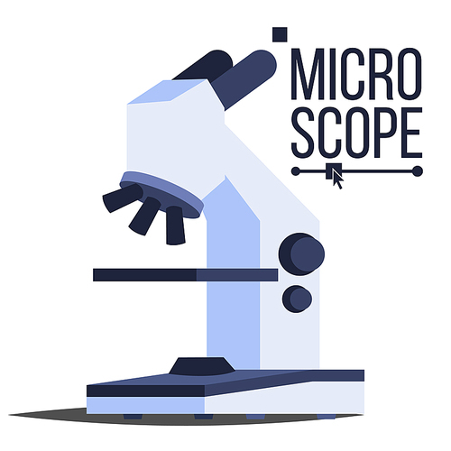 Professional Microscope Icon Vector. Laboratory Science Symbol. Macro. Discovery Research Symbol. Illustration