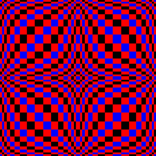 Optical Illusion. Vector 3d Art. Motion Dynamic Effect. Movement Executed In The Form. Geometric Magic Background.