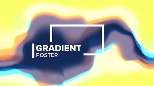 Gradient Fluid Background Vector. Future Color. Vibrant Vortex. Commercial Cover. Liquid Design Illustration