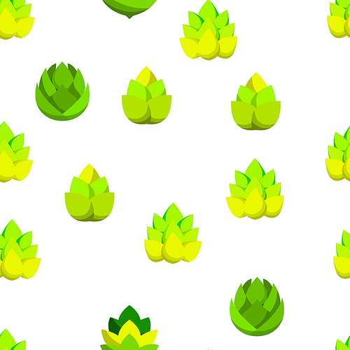 artichoke, gourmet cuisine vector linear icons seamless pattern. artichokes, healthy vegetarian weight loss ingredients thin line pictograms. organic food restaurant plant growth stages, hops