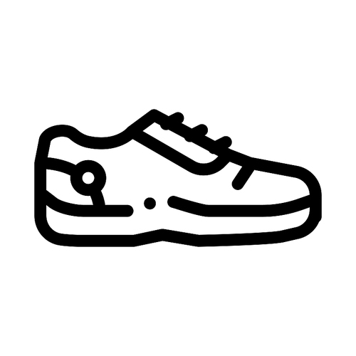 Special Sports Shoes Icon Vector. Outline Special Sports Shoes Sign. Isolated Contour Symbol Illustration