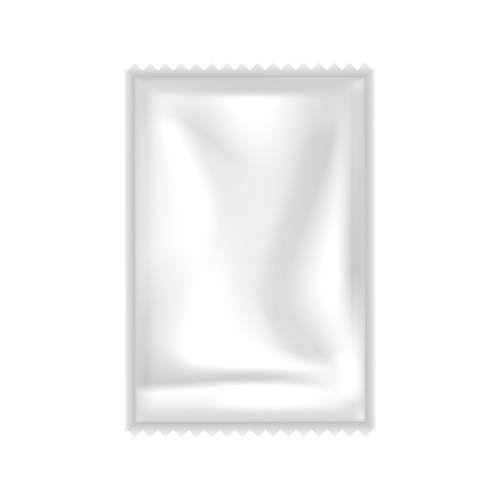 Shampoo, Conditioner Or Gel Sachet Packet Vector. Blank Clear Airtight Small Bag Packet For Hygiene Creamy Liquid. Cosmetic Cream Package For Body Skincare Layout Realistic 3d Illustration