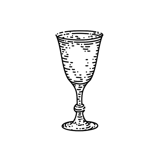 liquor shot hand drawn vector. alcohol glass drink, brandy bar, coctail menu liquor shot sketch. isolated black illustration