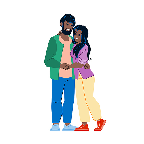 indian couple vector. happy man woman family, young home love, mature lifestule indian couple character. people flat cartoon illustration