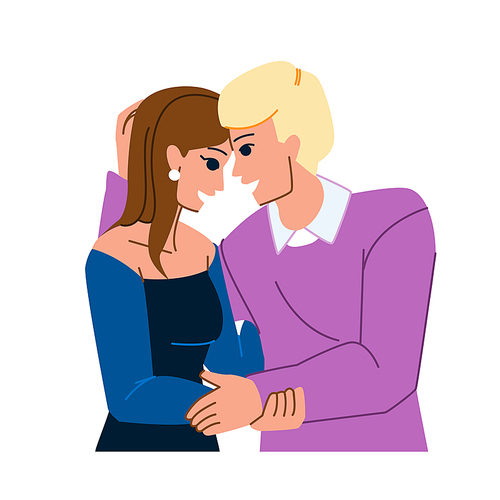 couple happy vector. love man, romantic woman, lifestyle young, romance two relationship, together couple happy character. people flat cartoon illustration