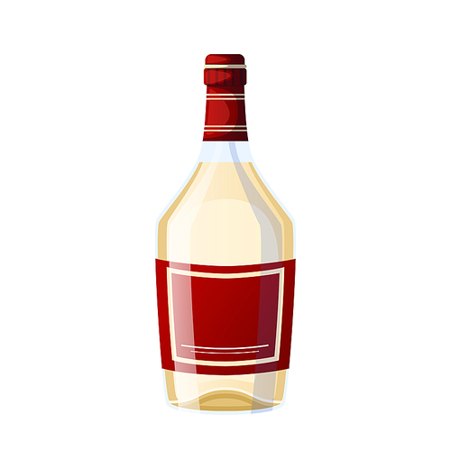 liquor bottle cartoon. alcohol drink, retro glassm coctail menu liquor bottle vector illustration