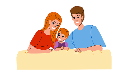family smiling vector. happy fun, man father, woman mother, together joy, love child, young portrait family smiling character. people flat cartoon illustration
