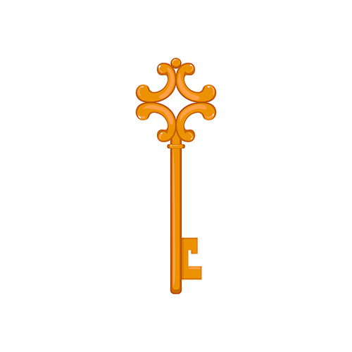 house key vintage cartoon. house key vintage sign. isolated symbol vector illustration