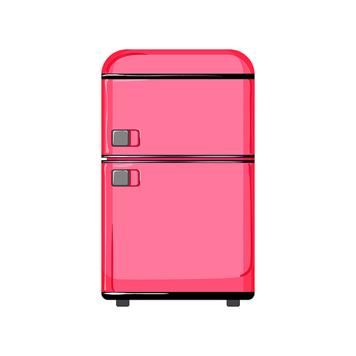 freezer fridge refrigerator cartoon. freezer fridge refrigerator sign. isolated symbol vector illustration