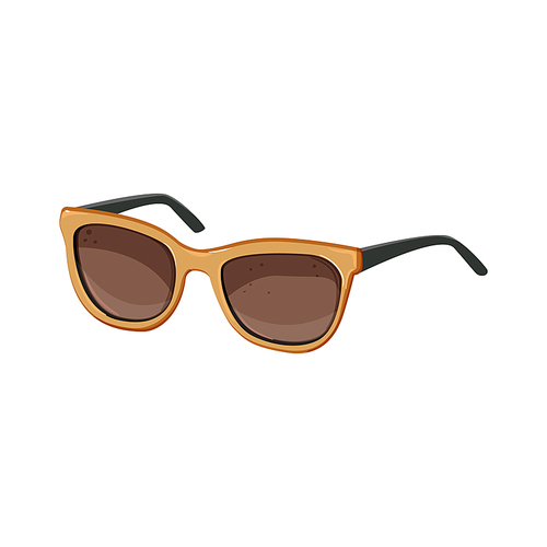 summer sunglasses women cartoon. summer sunglasses women sign. isolated symbol vector illustration