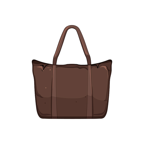 handbag leather bag women cartoon. handbag leather bag women sign. isolated symbol vector illustration