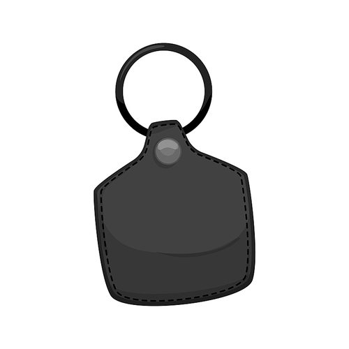 ring keychain key cartoon. ring keychain key sign. isolated symbol vector illustration