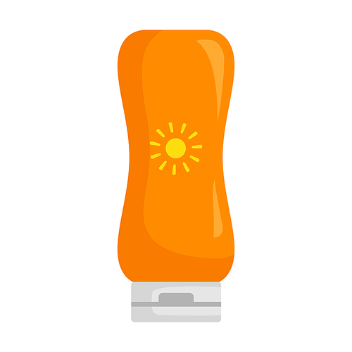 block sun cream block cartoon. block sun cream block sign. isolated symbol vector illustration