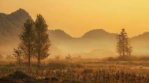 Of course,scenery,canon,color,anhui,Mirror Mirror Photograph Season 2 Episode 02,Nature,outdoors,fall,Mist,The sky,At night,backlight,The sun,silhouette,ki,light,Comfortable weather,shan,twilight