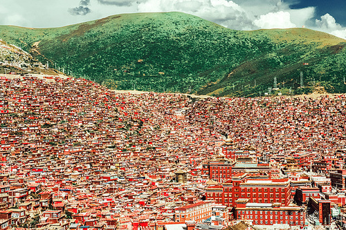 the largest tibetan buddhist institute in the world