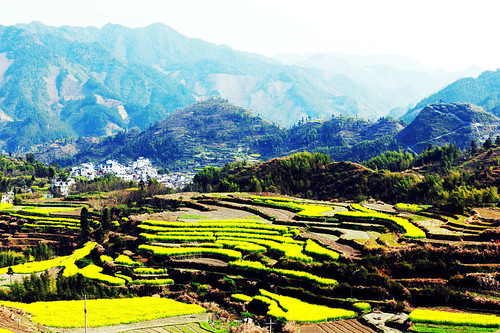 March 31, 2018, in huangshan, xxi county, xinxi county.