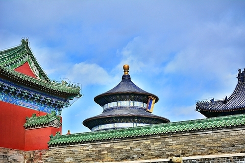 beijing,nikon,NineMeixin,Thesky,Traditional,culture,paladin,pagoda,Religion,Noone,It'sancient,building,Theroof,Thearts,old,Thetemple,outdoors,sakyamuni,It'sgold,dynasty