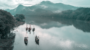 scenery,drone,aerial,photography,shan,landscape,lake,Travel,fog,The,river,outdoors,Mist,pastime,Nature,Snowy,ship,Daylight,Adventure,The,sky,reflex,means,of,transportation,The,valley.