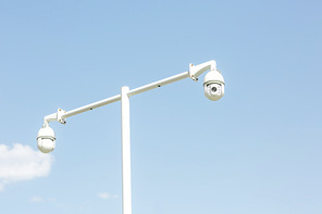 The sky,power,electricity,No one,industry,The light,energy,outdoors,iron and steel,wind,equipment,air,lamppost,technique,light bulb,blue sky,Surveillance,light,Nature,We're clear.