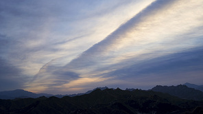 beijing,The Great Wall.,scenery,No one.,Snowy.,Travel.,Sunset.,fog,outdoors,dawn,Nature.,At night.,light,Daylight.,The sun.,Hiking.,cloud,Winter.,The storm.,twilight