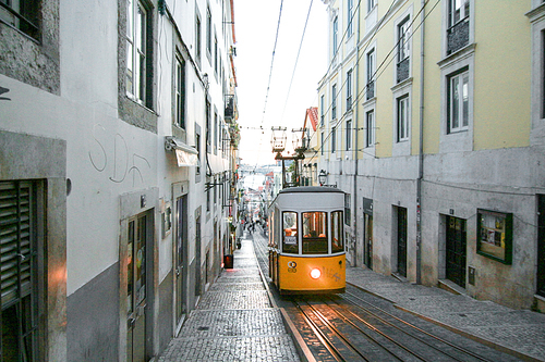 Lisbon's sea breezes are flowing freely among the city's sputtered rays of sunlight.