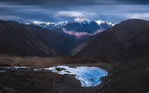 scenery,Travel.,ice,nikon,gonggar,landscape,glacier,lake,outdoors,The sky.,It's frosted.,Winter.,Volcano.,Nature.,beautiful sceneries,Cold.,The valley.,Daylight.,Sunset.