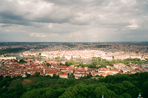 체코 프라하 페트르진 전망대 필름사진 (NN012_002)