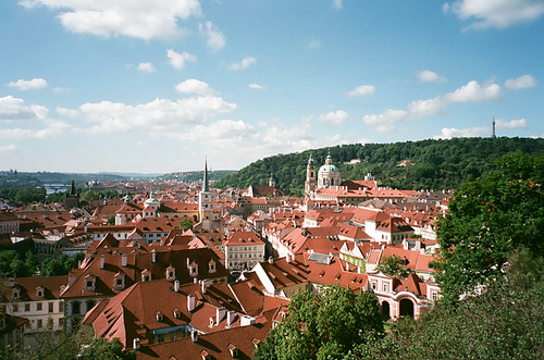 체코 프라하 수도원 전망대 필름사진 (NN012_012)