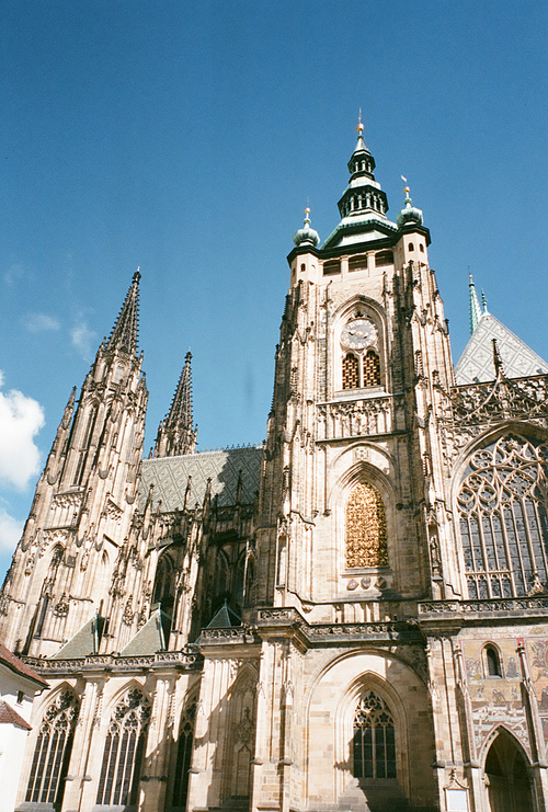 체코 프라하 프라하성 성비투스 대성당 필름사진 (NN012_014)
