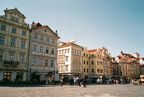체코 프라하 구시가지 광장 필름사진 (NN012_038)