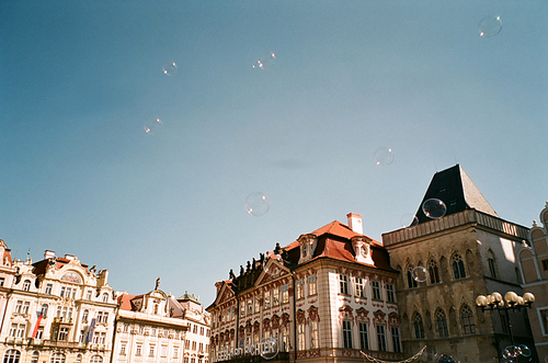 체코 프라하 구시가지 광장 필름사진 (NN012_040)