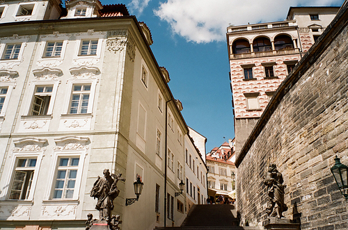 체코 프라하 골목 필름사진 (NN012_043)