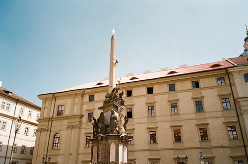체코 프라하 기념비 필름사진 (NN012_044)