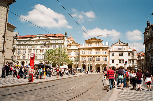 체코 프라하 트램 필름사진 (NN012_047)