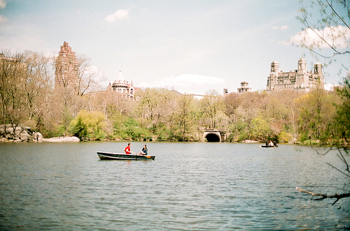 뉴욕 공원 호수 필름사진 (NN032_029)
