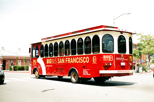 샌프란시스코 관광버스 필름사진 (NN033_037)