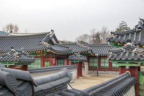 한국의 고궁, 경복궁의 겨울