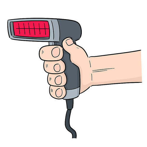 vector of barcode reader